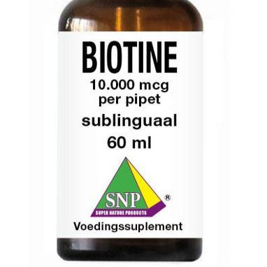 SNP - B8 Biotine 10000mcg Sublinguaal - 60ml