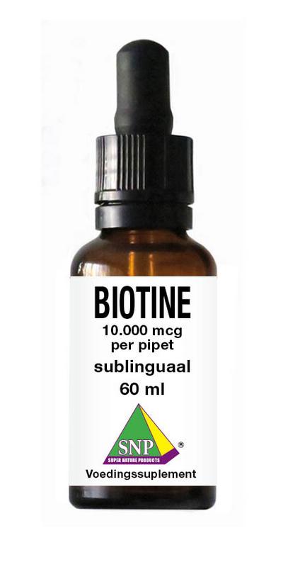 SNP - B8 Biotine 10000mcg Sublinguaal - 60ml