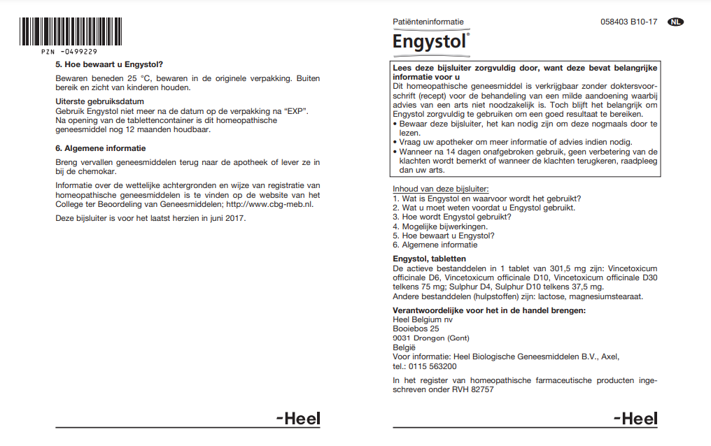 Heel - Engystol