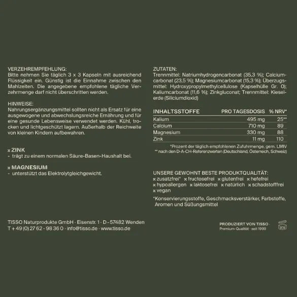 Tisso - Pro Base - 270 capsules