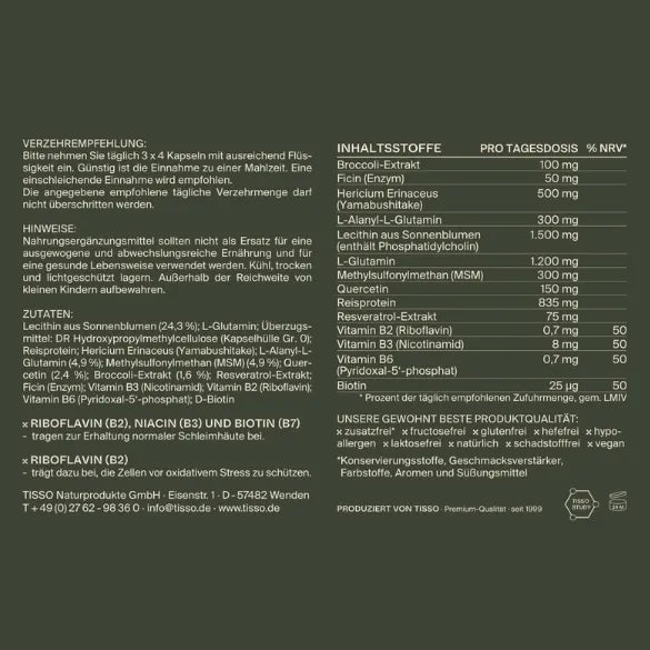 Tisso - Pro Mucosa - 360 capsules