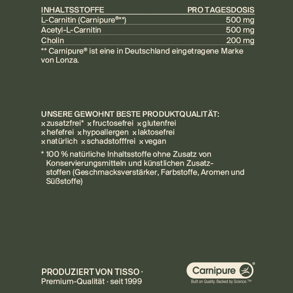 Tisso - Pro Carnitin - 240 capsules