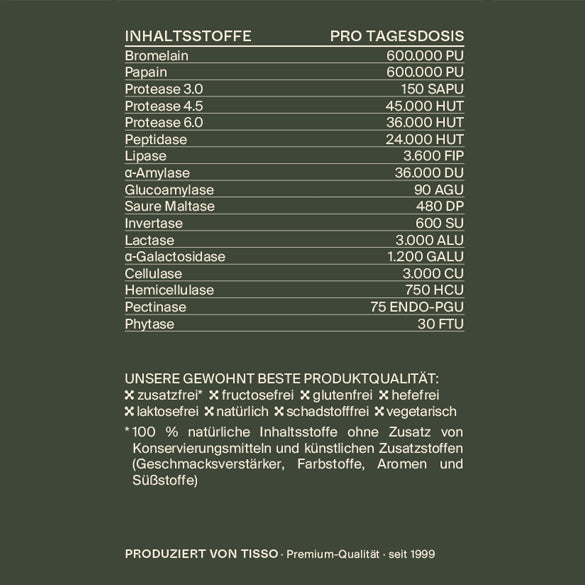 Tisso - Pro Enzym - 90 capsules
