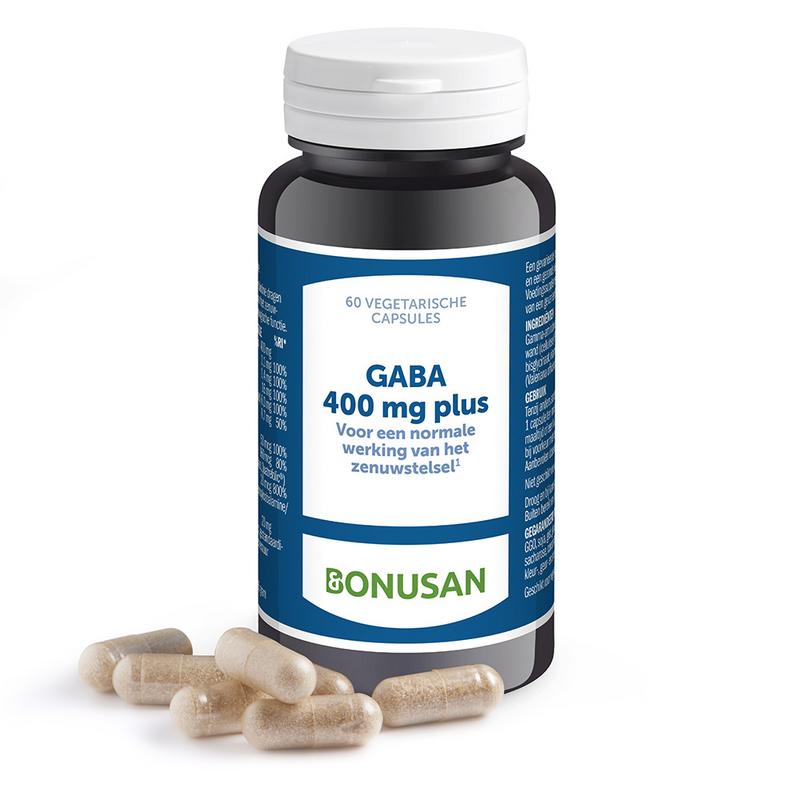 Bonusan - GABA plus 400 mg - 60 capsules