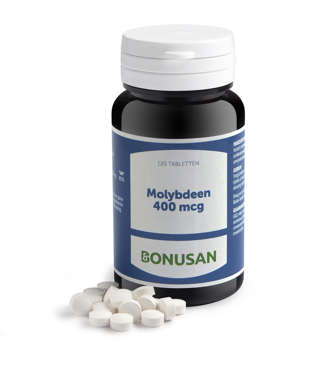 Bonusan - Molybdeen 400mcg - 120 tabletten