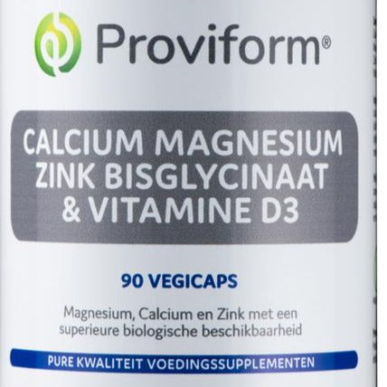 Proviform Calcium magnesium zink bisglycinaat & D3