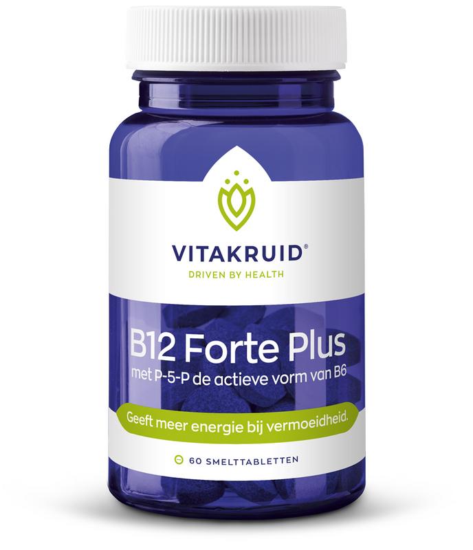Vitakruid - B12 forte plus 3000 - 60 tabletten