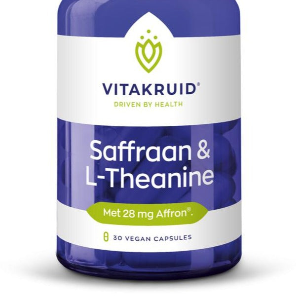 Vitakruid - Saffraan & Theanine - 30 capsules