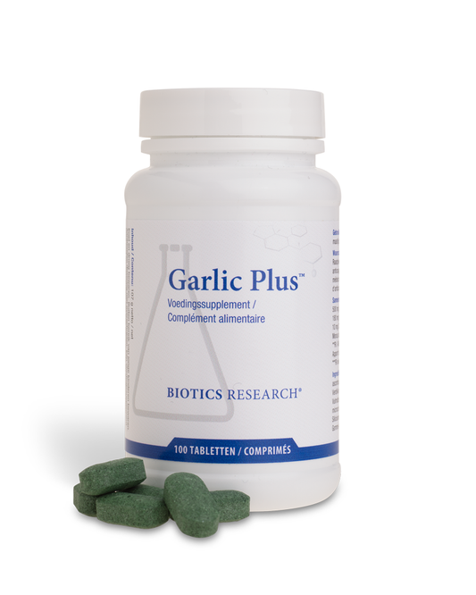 Biotics - Garlic Plus Knoflook - 100 tabletten