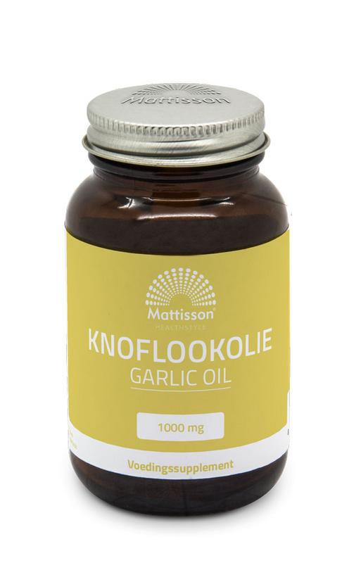 Mattisson - Knoflookolie / Garlic 1000mg - 60 capsules