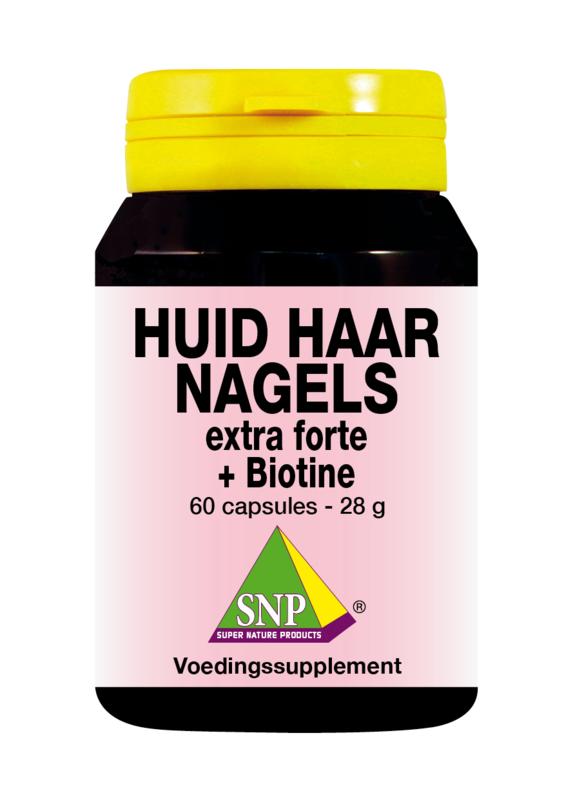 SNP - Huid haar nagels extra forte + biotine - 60 capsules