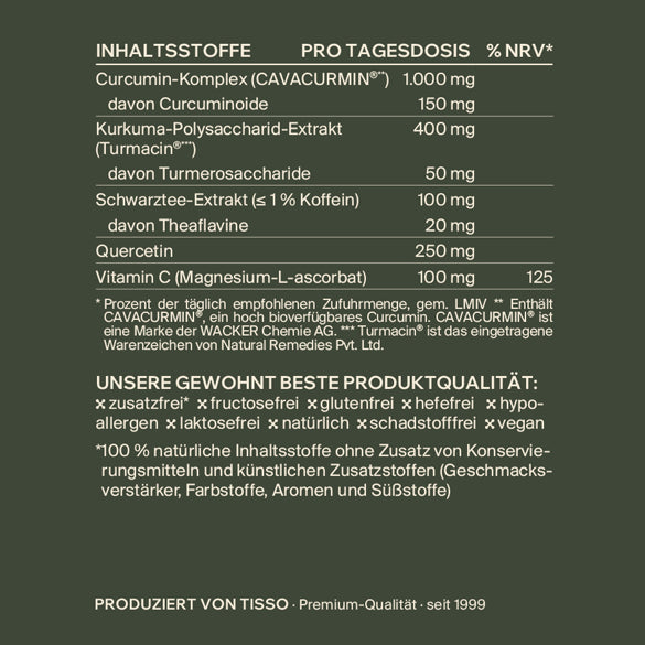 Tisso - Pro Curmin Forte - 180 capsules