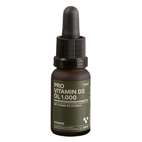 Tisso - Pro Vitamin D3 Öl 1.000 - 435 druppels
