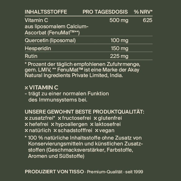 Tisso - Pro Vitamin C Ultra - 120 capsules