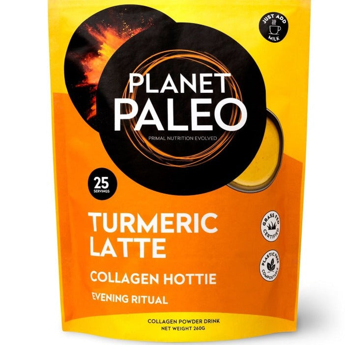 Planet Paleo - Pure Collagen Turmeric Latte