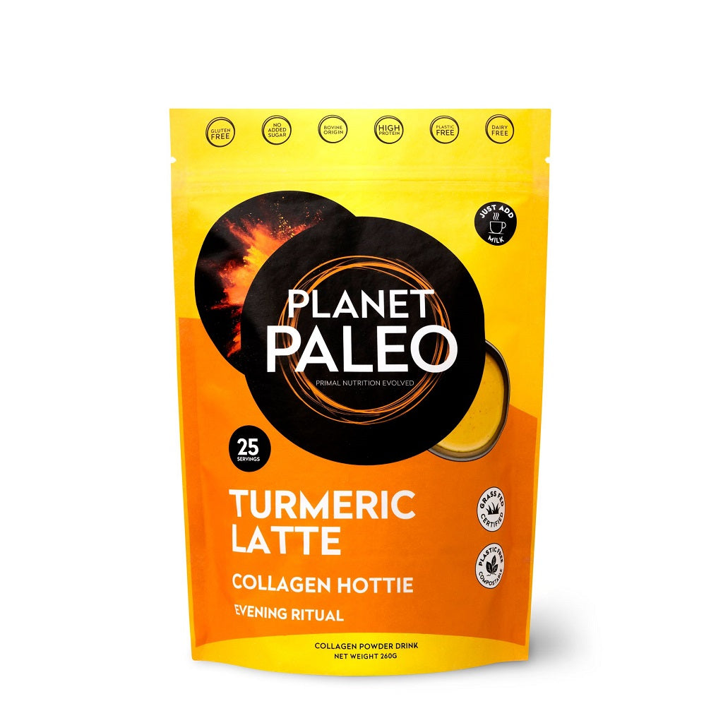 Planet Paleo - Pure Collagen Turmeric Latte