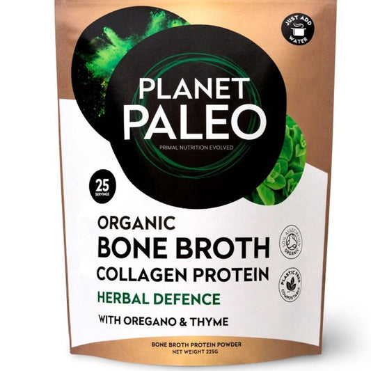 Organic Bone Broth Collagen Protein Herbal Defence Bio