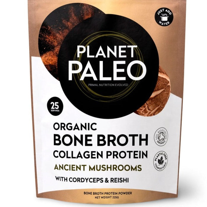 Organic Bone Broth Collagen Protein Ancient Mushroom Bio