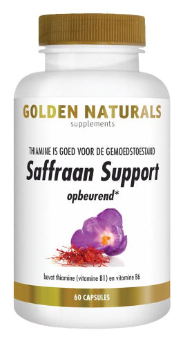 Golden Naturals - Saffraan formule - 60 capsules