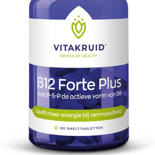 Vitakruid - B12 forte plus 3000 - 60 tabletten