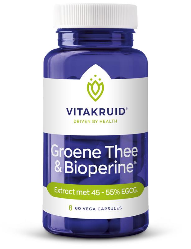 Vitakruid - Groene thee met Bioperine - 60 capsules