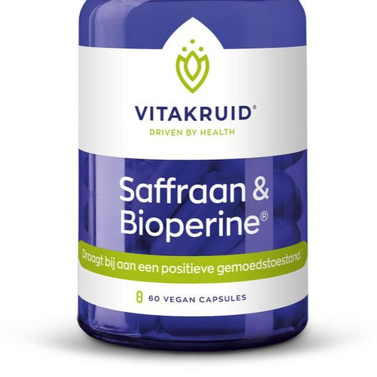 Vitakruid - Saffraan  & Bioperine - 60 capsules