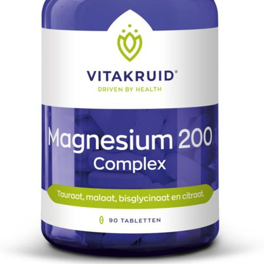 Vitakruid - Magnesium 200 Complex - tabletten